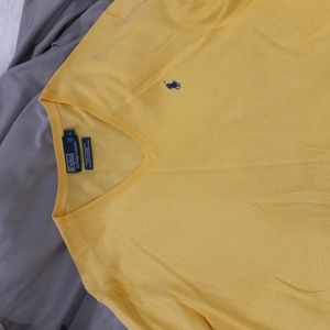 Authentic Long Sleeve Polo sweater